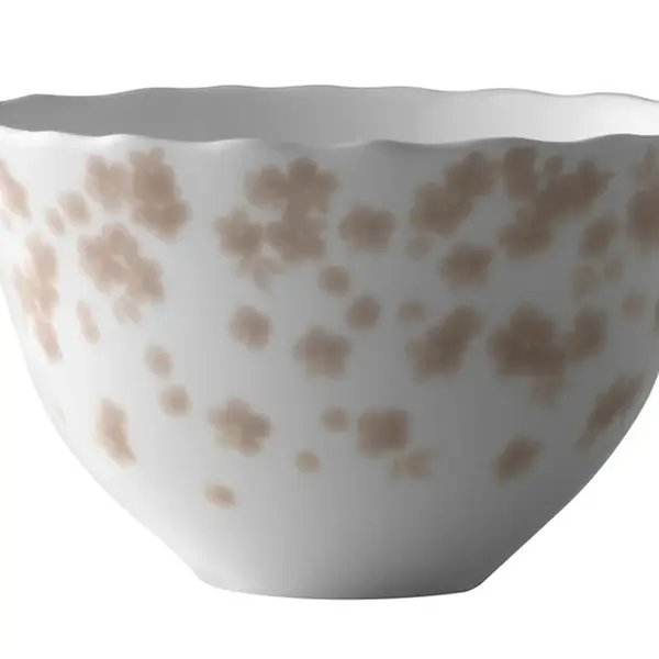 Růžová miska 14 cm kolekce Slåpeblom - Wik & Walsøe