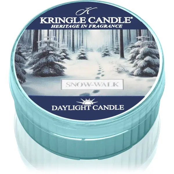 Kringle Candle Snow-Walk čajová svíčka 42 g
