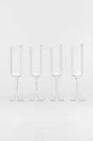 Sada sklenic na šampaňské Villeroy & Boch NewMoon 170 ml 4-pack