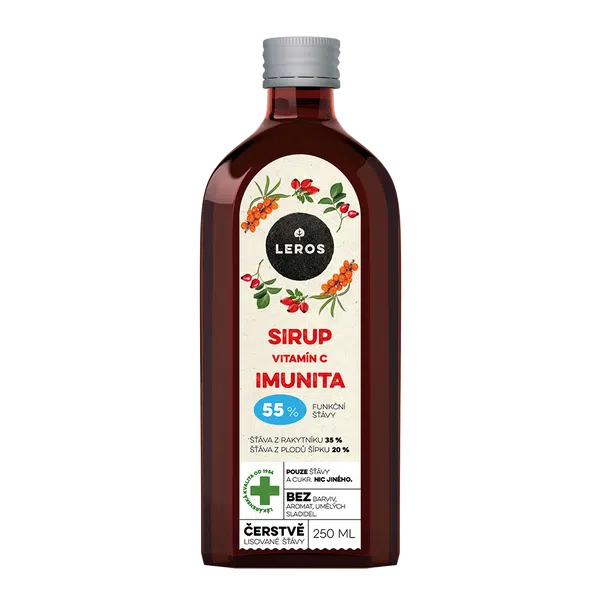 Leros Sirup Vitamín C imunita 250 ml