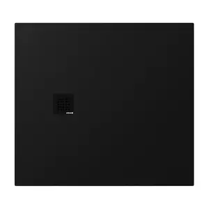 Polysan Treneca sprchová vanička obdĺžniková 110x100 cm liaty mramor čierna 84312.21