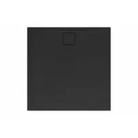 Sprchová vanička štvorcová SAT Vision 90x90 cm liaty mramor čierna SATSVVI90QC