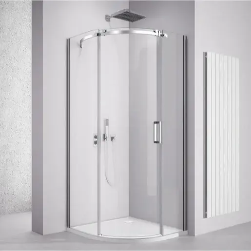 Polysan Thron Line sprchový kút štvrťkruh 90x90 cm TL2690-5002