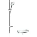 Hansgrohe Raindance Select E sprchový systém na stěnu s termostatickou batériou chróm 27039000
