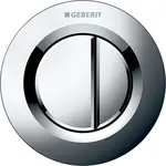 Geberit typ 01 ovládacie tlačidlo plast chróm lesklý 116.043.21.1