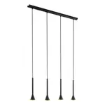 LED závesné osvetlenie Eglo CORTADERAS zlatá 97605