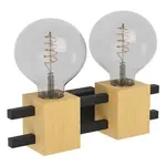 Nástenné svietidlo Eglo LEVANTARA čierna 390192