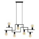 Závesné osvetlenie Eglo FEMBARD čierna 43365