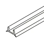 Náhradný diel spodný profil SAT TEX BB chróm NDSATTEXQBBCR20100
