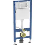 Geberit Duofix - Montážny prvok pre závesné WC, 112 cm, splachovacia nádržka pod omietku Delta 12 cm 458.103.00.2