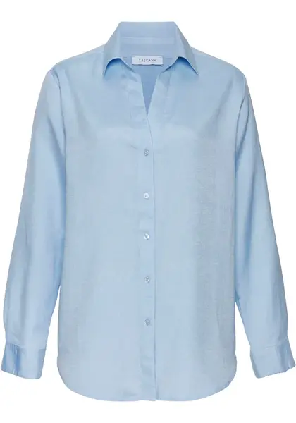 LASCANA Blúzka  svetlomodrá