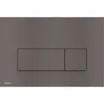 Alca Thin ovládacie tlačidlo plast gun metal mat M57-GM-M