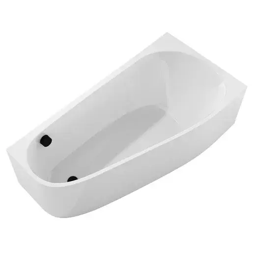 Polysan PROJEKTA R MONOLITH asymetrická vaňa 156x77 cm akrylát pravá 21111M