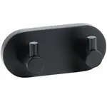 Bemeta Dark vešiak s 2 háčikmi 104405200