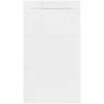 Sprchová vanička obdĺžniková SAT Fusion 120x90 cm liaty mramor Blanco SATFU12090BL