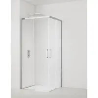 Sprchový kút čtverec 100x100 cm SAT TEX BB SATTEXQBB100CRT