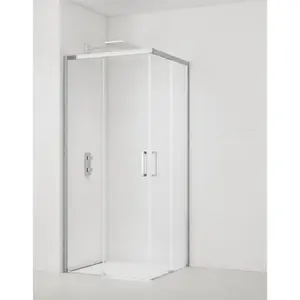 Sprchový kút štvorec 100x100 cm SAT TEX BB SATTEXQBB100CRT