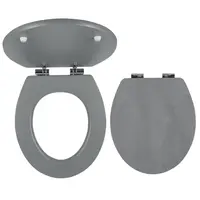 Wc doska Novaservis z MDF vo farbe betonu WC/SOFTSTONE2