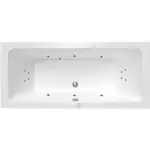 Masážna vaňa SIKO Nora 180x80 cm BASIC akrylát ľavá aj pravá SIKOHMBNO180