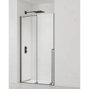 Sprchové dvere 120 cm SAT Xmotion PVD Gun metal SATBWIXM120NIKAGM