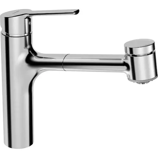 Hansa Ronda drezová batéria s vyťahovacou sprškou chróm 55191133