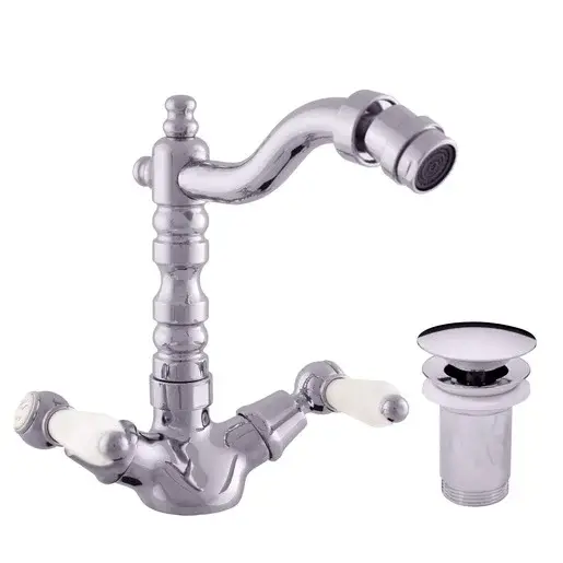 RAV SLEZÁK Morava bidetová batéria s clic-clacom chróm mk521.0/9 MK521.09