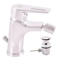 RAV SLEZÁK Colorado bidetová batéria s výpusťou chróm CO245.5