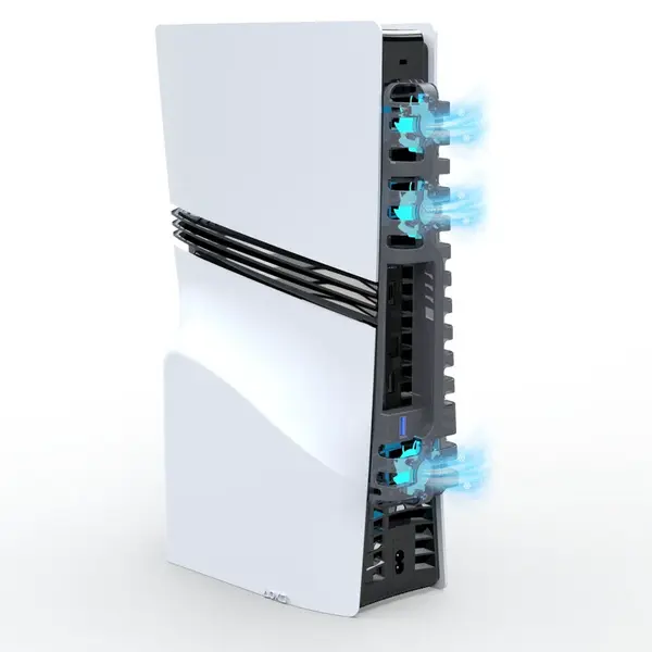 iPega P5R002 Přídavné Chlazení pro PS5 Pro/Slim Transparent