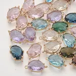 Faceted Glass Links connectors