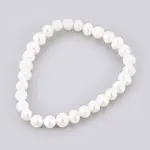 Grade A Pearl Stretch Bracelets