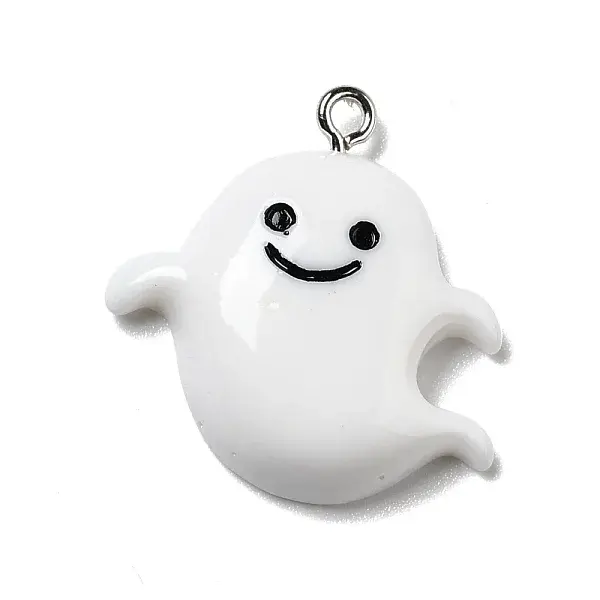 Halloween Opaque Resin Pendants