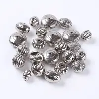 Antiqued Acrylic Beads
