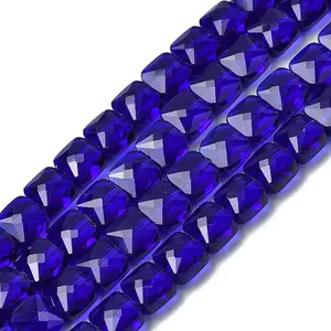 Transparent Glass Beads Strands