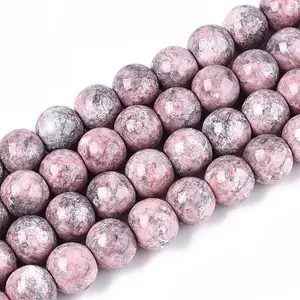 Baking Paint Glass Beads Strands