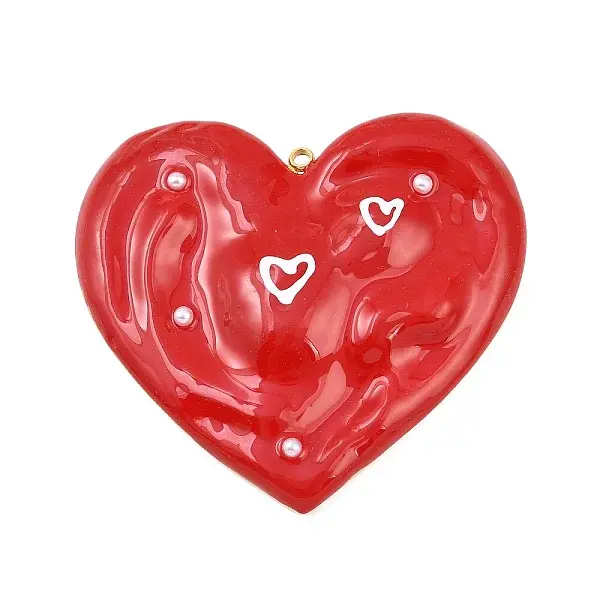 304 Stainless Steel Enamel Big Pendants