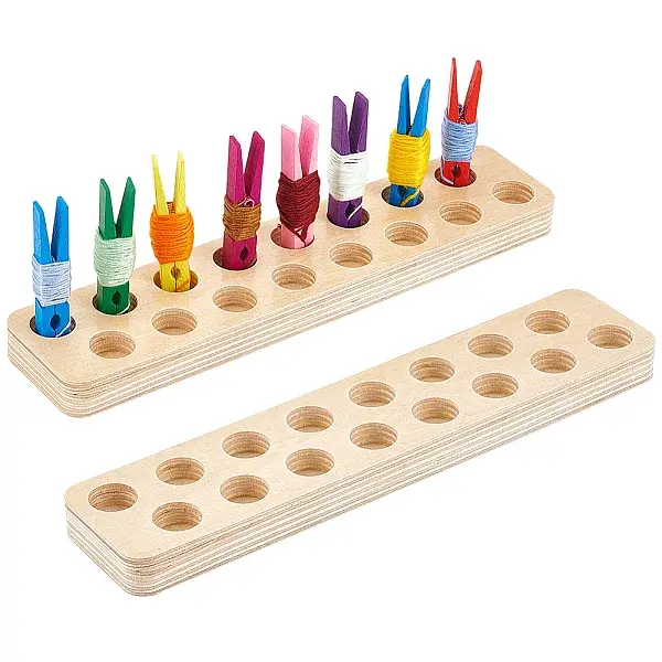 Wood Clip Floss Holder