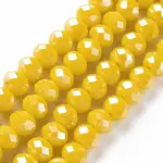 Electroplate Glass Beads Strands