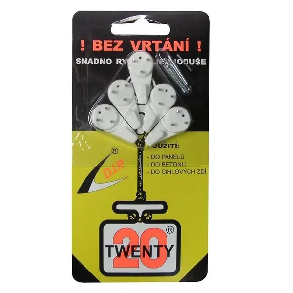 Twenty Háčik univerzál 5 ks v blistri