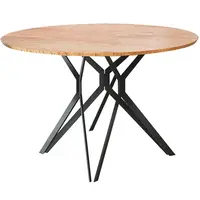 Stùl Pixel 2 120 Mdf/Ocel – Dub Zlatý/Černá