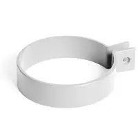 Objímka svodu kovová 110 mm Bryza bílá