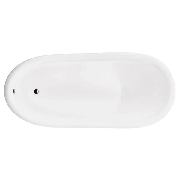 Volně stojící vana Otylia 170/77 zlaté nohy