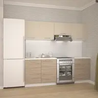 Kuchynská Katia 220 zb 28mm svetlobéžová matná/san marino/korpus biely