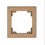 DR-1 Jednoduchý rám zlatý