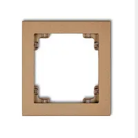 DR-1 Jednoduchý rám zlatý