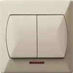 Vypínač dvojitý ŁP-2 AS