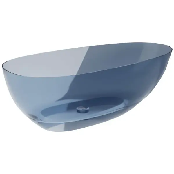 Voľne stojaca vaňa Xara 160/75 Ocean Breeze sifón klik-klak chróm