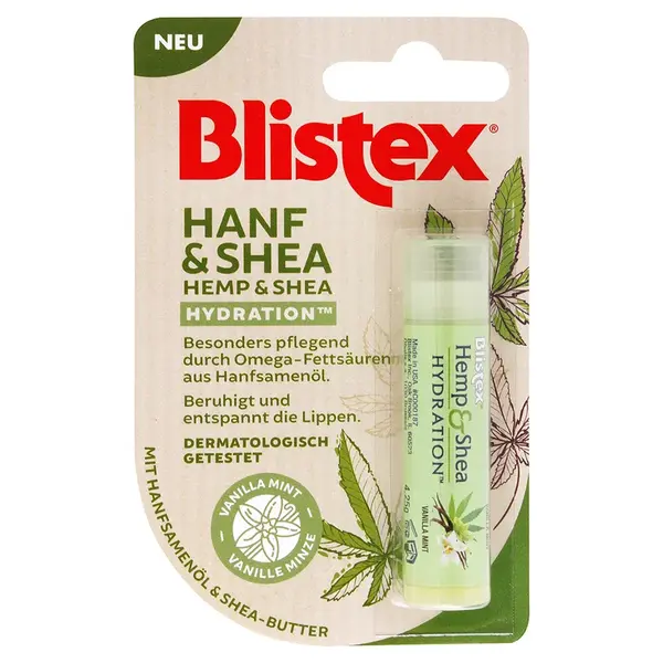Blistex balzám na rty Konopí a Bambucké máslo 4,25 g