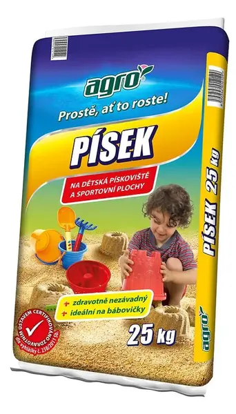 Piesok na detské pieskoviská 25 kg