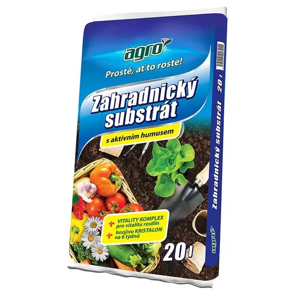 AGRO Substrát záhradnícky 20l