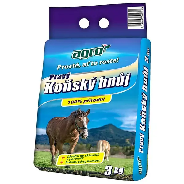 Konský hnoj 3kg